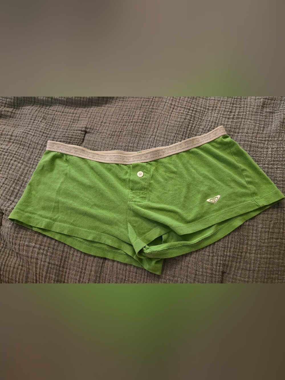 Roxy Green Women's PJ Boxer Shorts - M